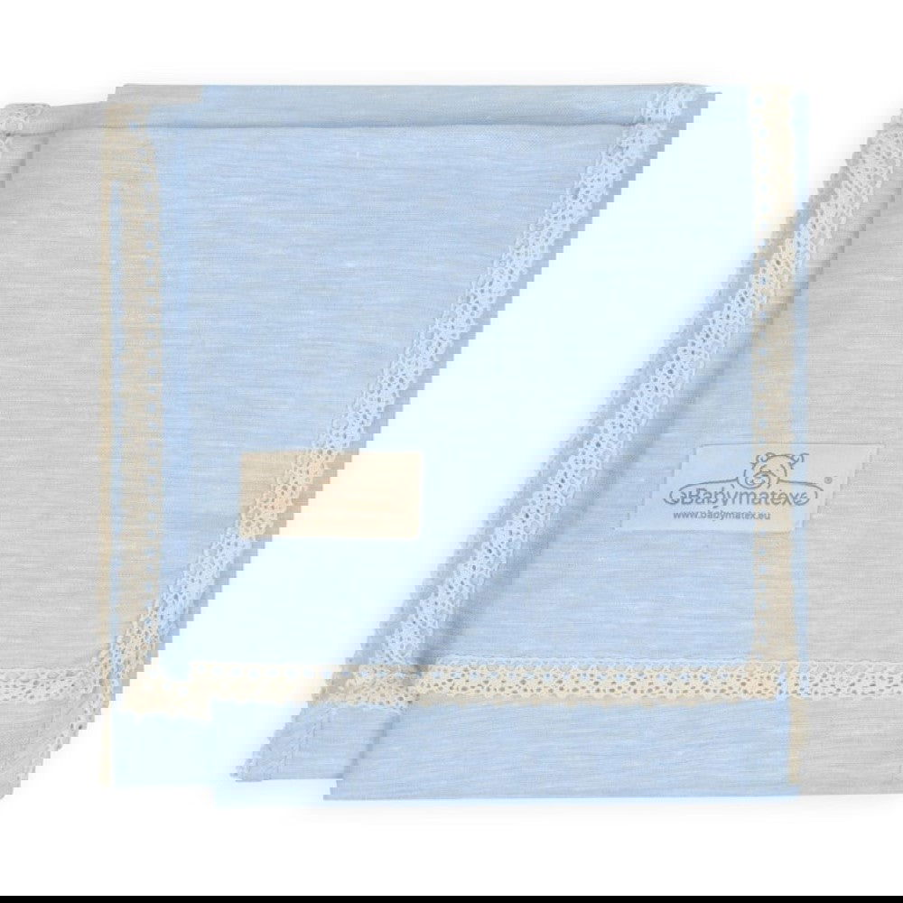0446-24 Oдеяло Ленено 75X100 См - Одеяла - Baby Matex - BebeMama