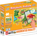 Говорещ И Разказващ На Български Пъзел Динозаври20 Ел.С Размери 48Х33С Добавена Реалност 20Х24Х7 На 16 Езика От Еva Пяна