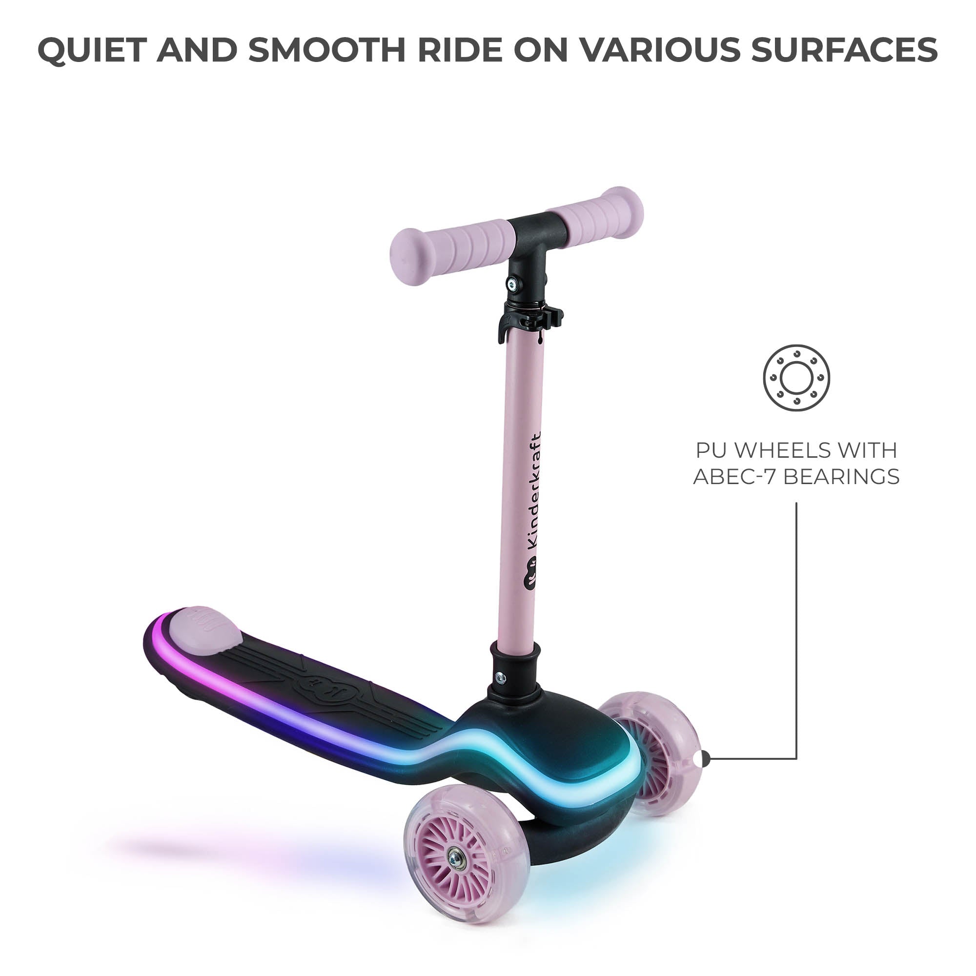 Trotineta Kinderkraft Raket Roz