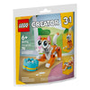 Оранжево Коте Lego