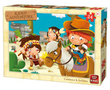 Пъзел 24 Ел Каубои И Индианци