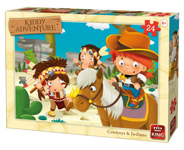 Пъзел 24 Ел Каубои И Индианци