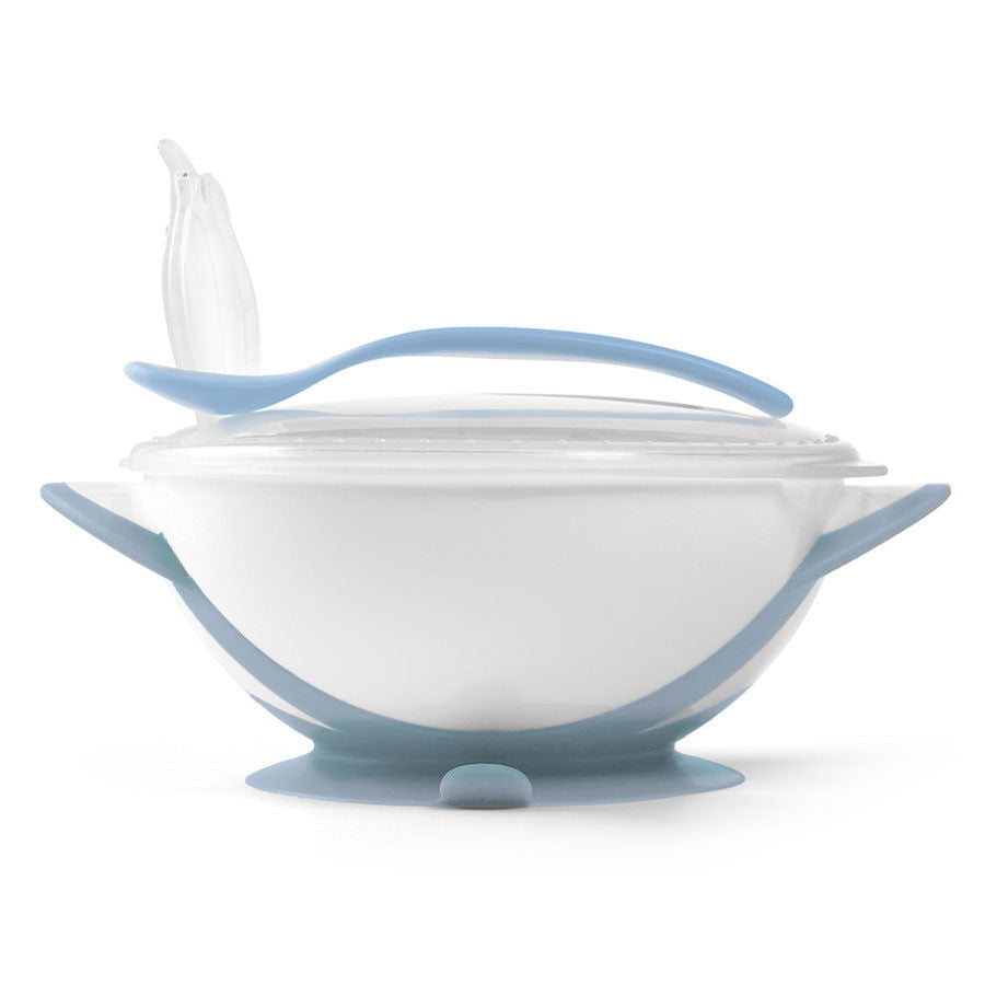 1063/05 Купа С Капак И Лъжичка Син --- BebeMama