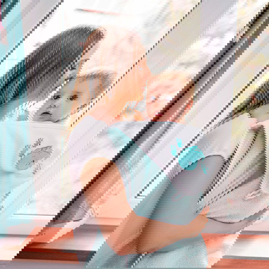 343/05 Хавлия С Качулка Бамбук 85Х85 --- BebeMama