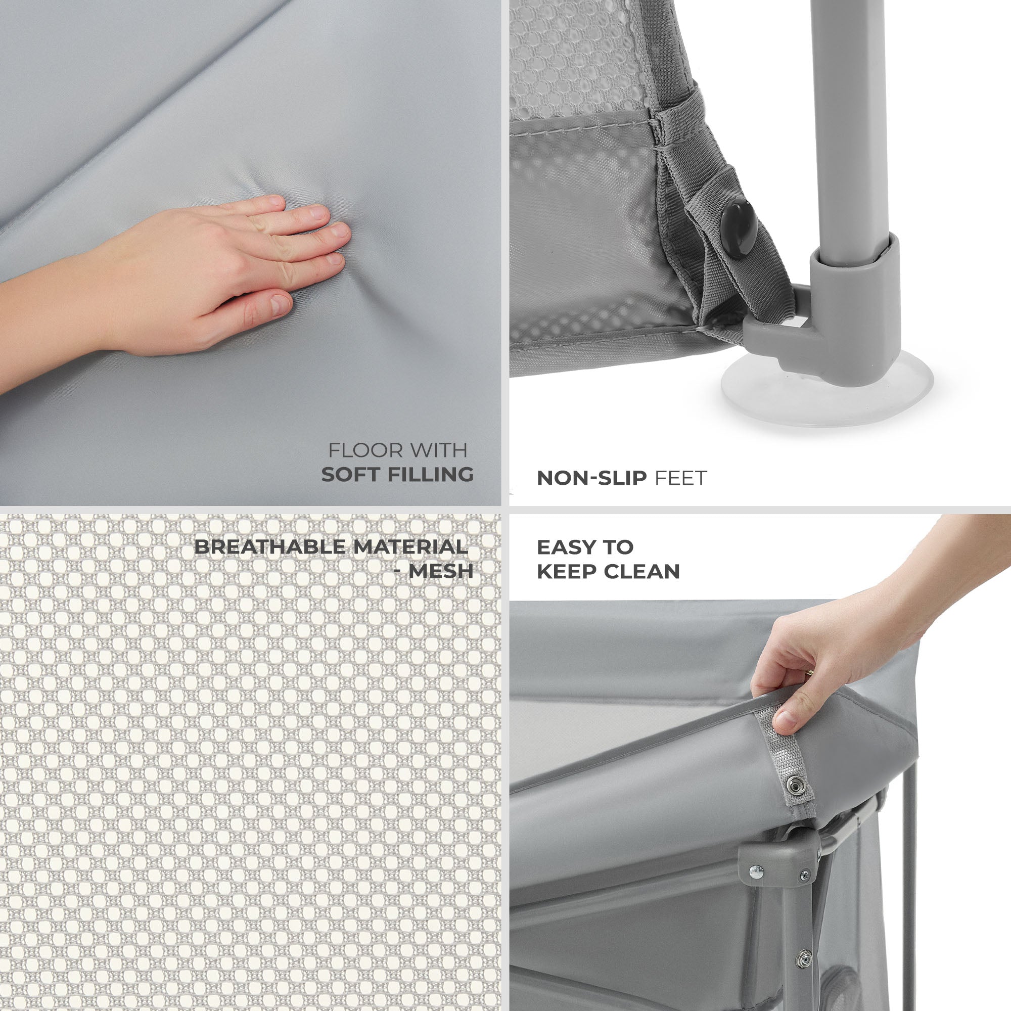 Ziki Кошара За Игра Grey Kinderkraft