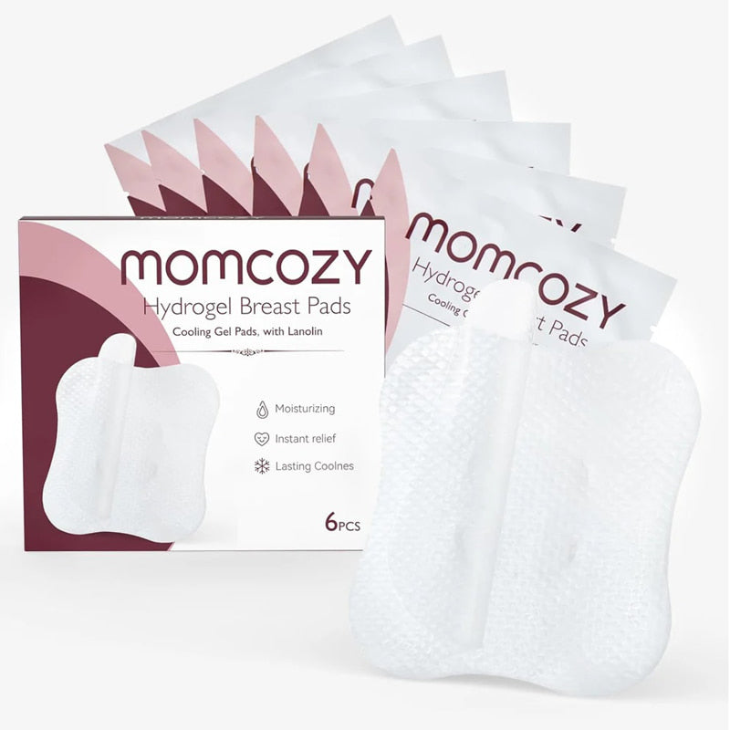 Успокояващи Гел Подплънки С Ланолин 6бр. Momcozy