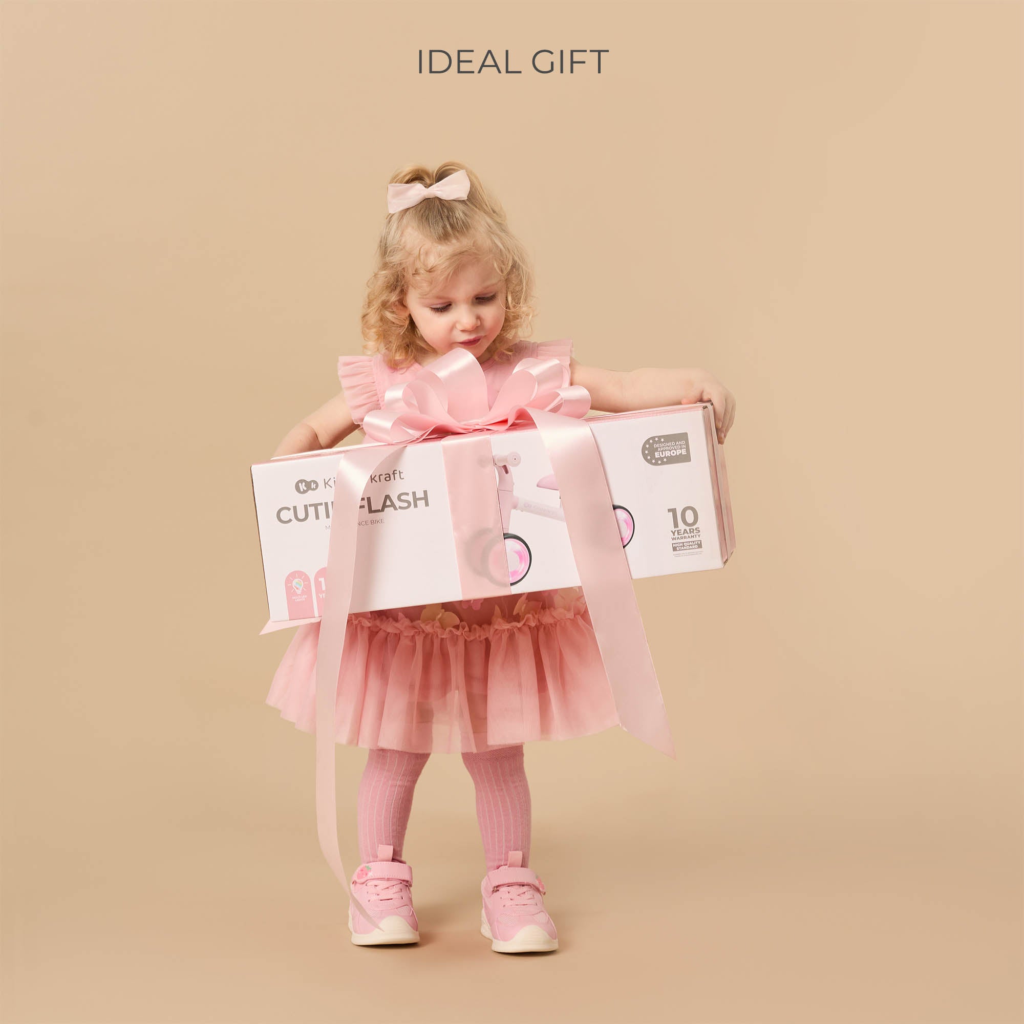 Cutie Flash Колело За Баланс Pink Kinderkraft