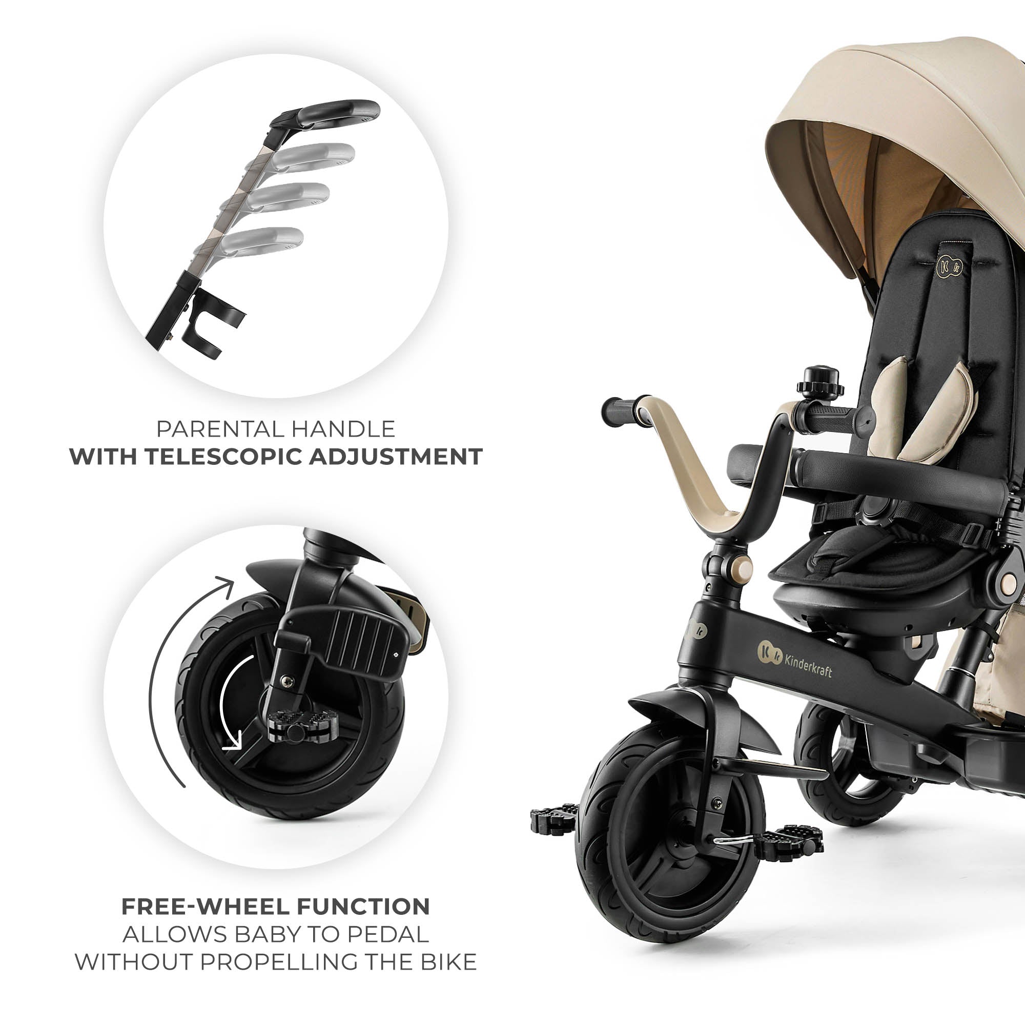 Easytwist Бежова Триколка Kreasy00beg0000 Kinderkraft