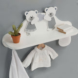 Dolci Coccole Рафт 27x76x6 См White Grey Italbaby