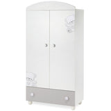 Dulap Jolie Alb/Gri 50 X 90 X 180 Î