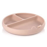 070237 U09 Blw Силиконова Чиния Pale - Чинии - Jane - BebeMama