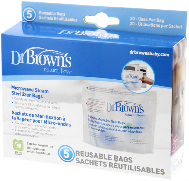 Торбички За Стер. 5бр. За 20 Използв. Dr. Brown`s