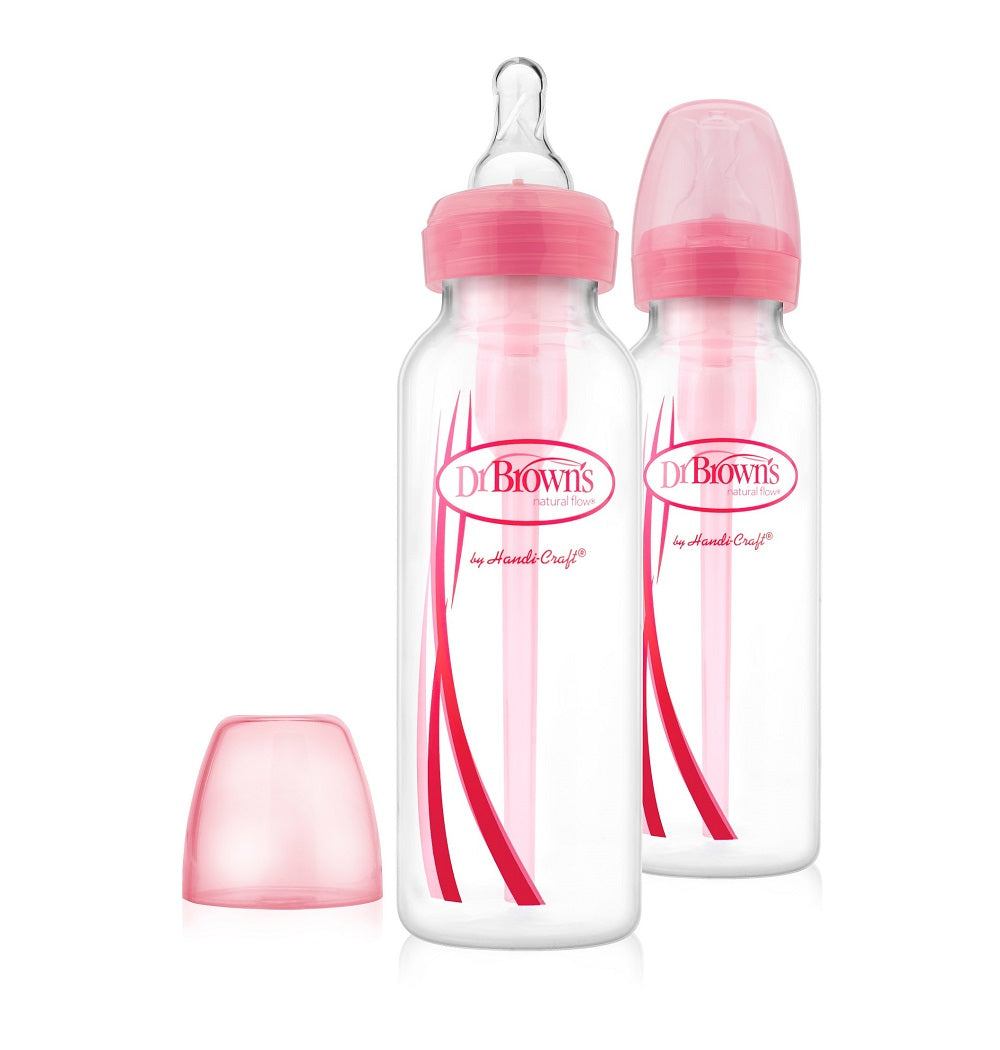 Sb82305 Esx Nno Шише 250 Ml. 2бр. Розови Dr. Brown`s