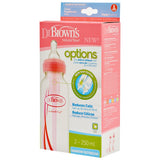 Sb82305 Esx Nno Шише 250 Ml. 2бр. Розови Dr. Brown`s