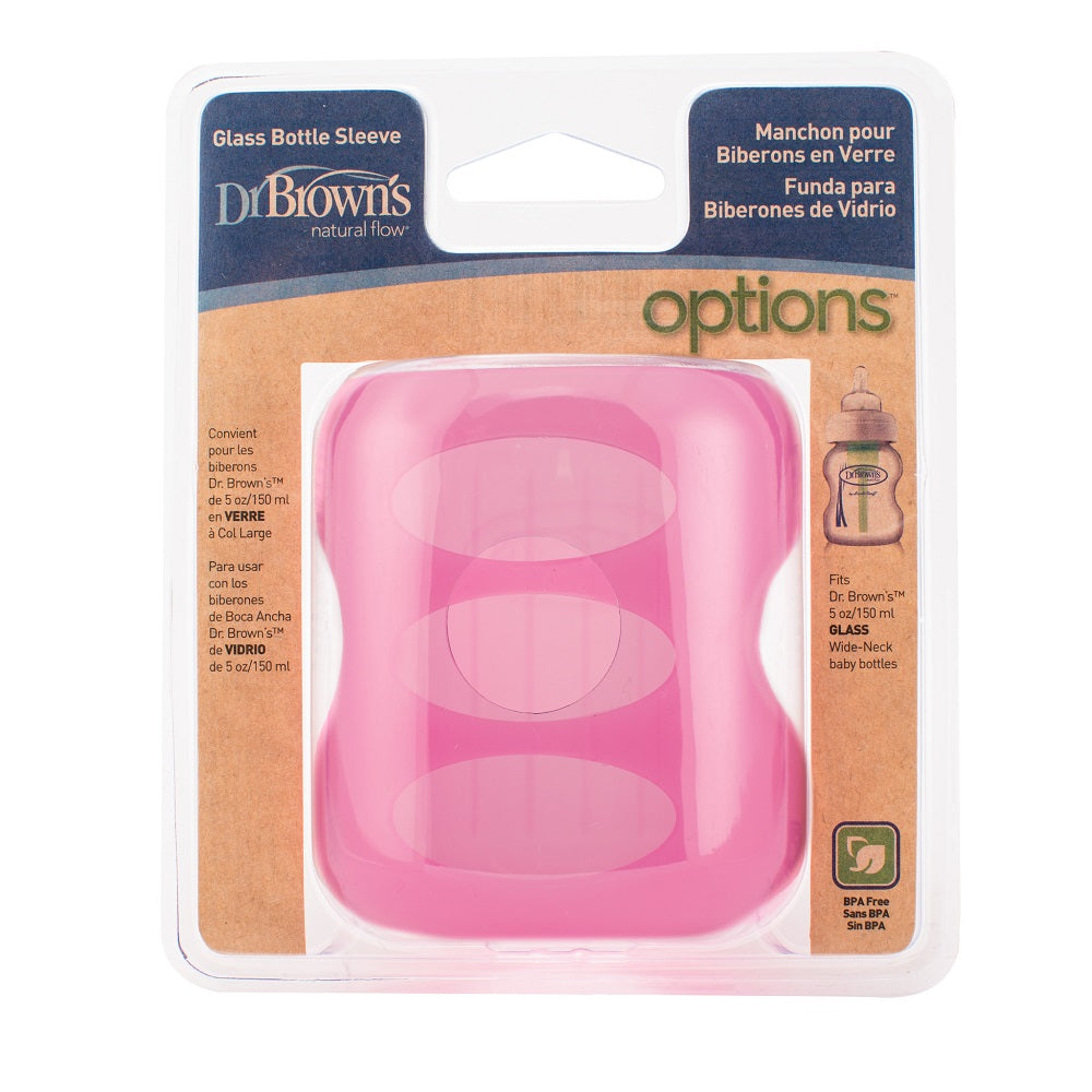 Ac081 Протектор За Ст. Шише Nf Wn 150 Ml Розов Dr. Brown`s
