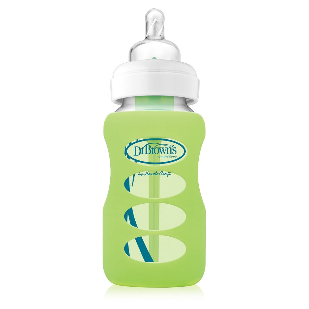 Ac090 Протектор За Ст.шише Nf Wn 270 Ml Св.зелен Dr. Brown`s