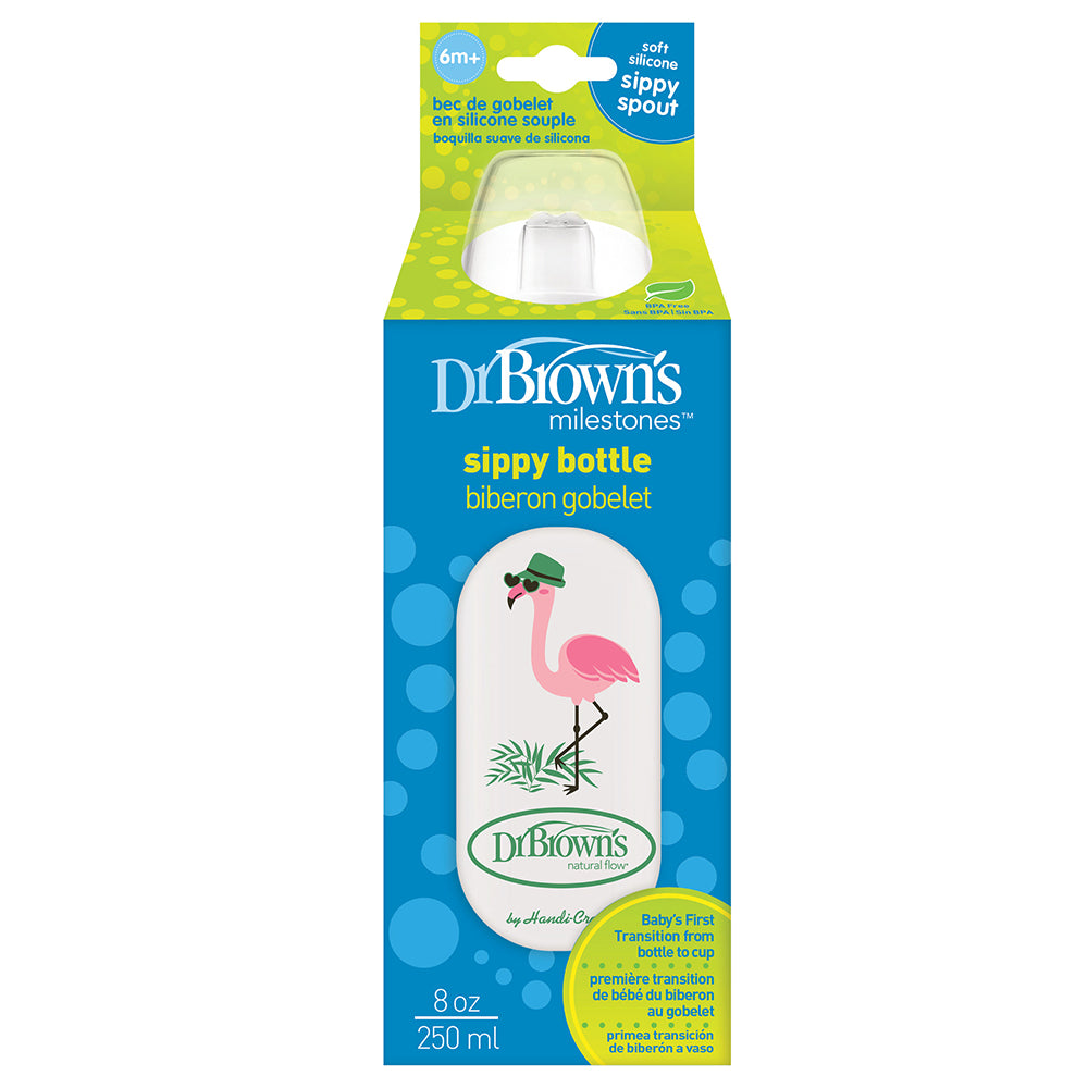 Sticlă 250 ml Flamingo