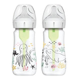 Opțiuni sticlă Wb92028+ 270 ml. Design oceanic 2 buc.