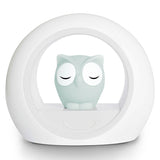 Za Lou 01 Нощната Лампа Owl Grey Zazu