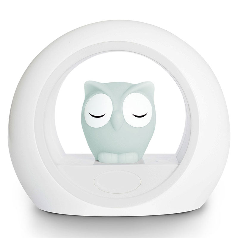 Za Lou 01 Нощната Лампа Owl Grey Zazu