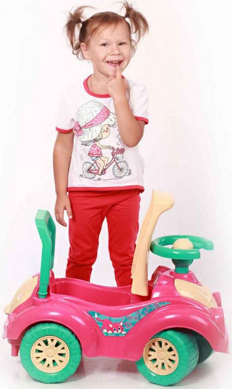 Cărucior 65X44X31` Scaun și capac față și spate cu deschidere