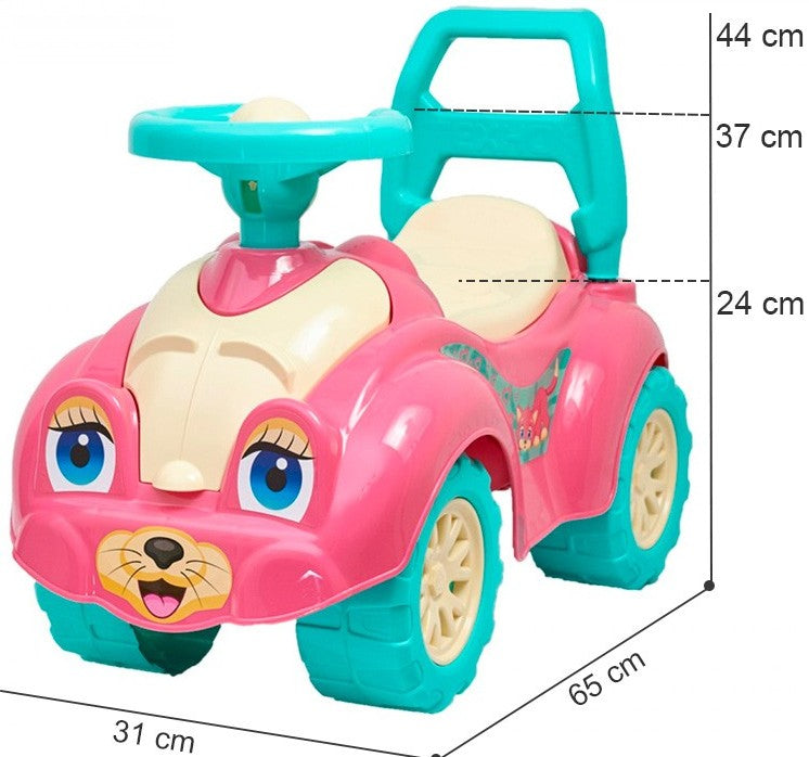 Cărucior 65X44X31` Scaun și capac față și spate cu deschidere