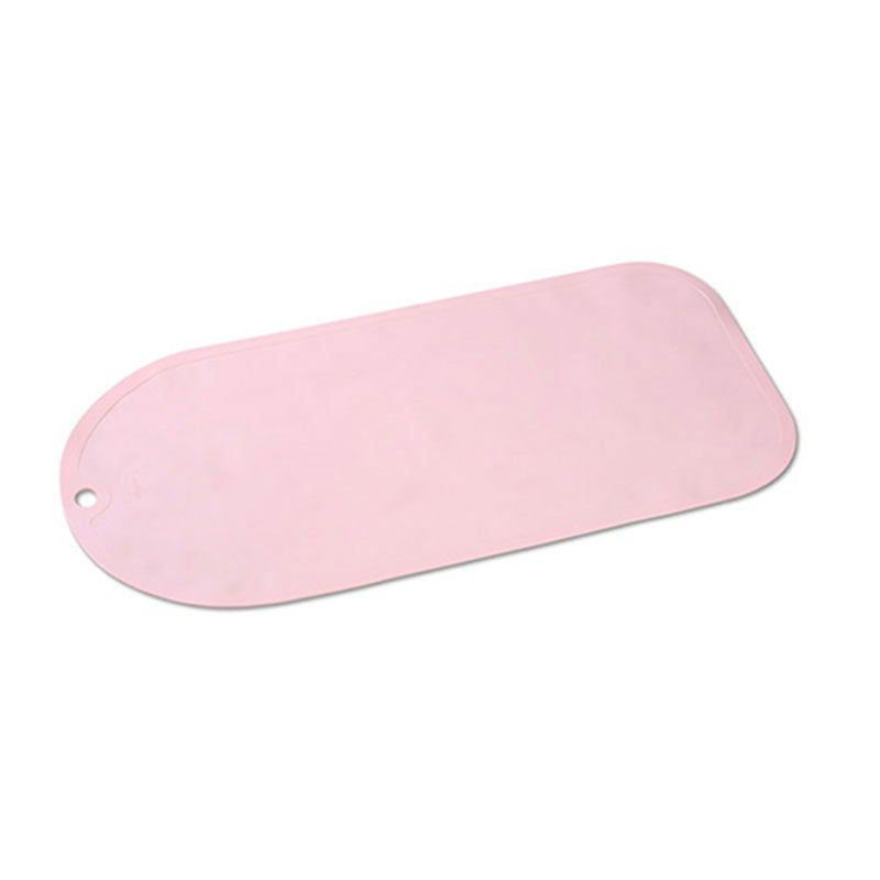 1345/08 Неплъзгаща Се Постелка Розов Мат 55Х35См --- BebeMama