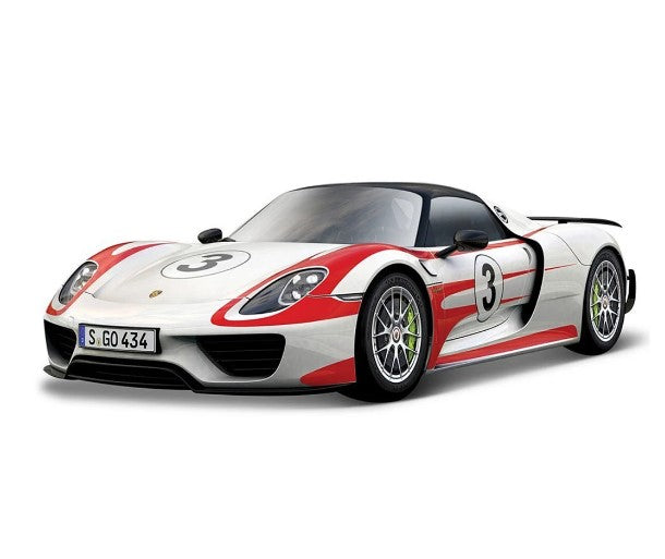 Bburago - Модел На Кола 1:24 - Porsche 918 Spyder
