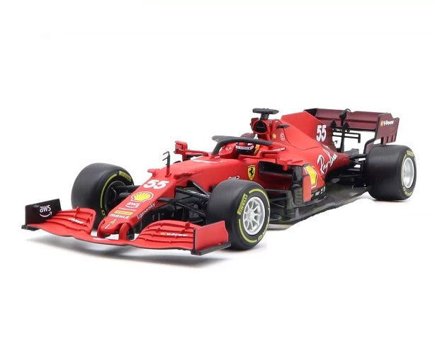 Bburago Ferrari - Модел На Кола 1:18 - Ferrari F1 2021 Season Car