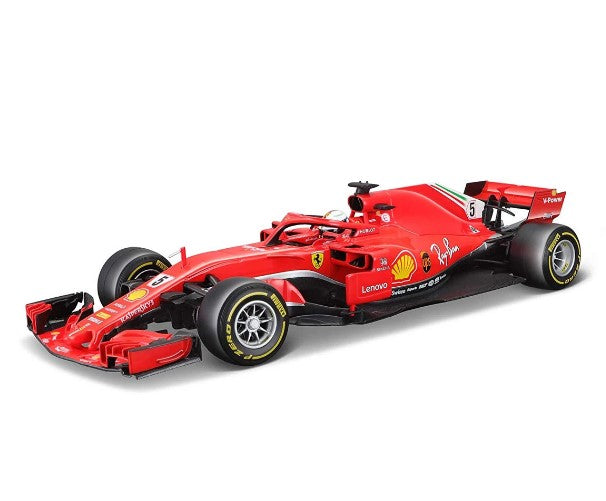 Bburago Ferrari - Модел На Кола 1:18 - Ferrari F1 Sf71H