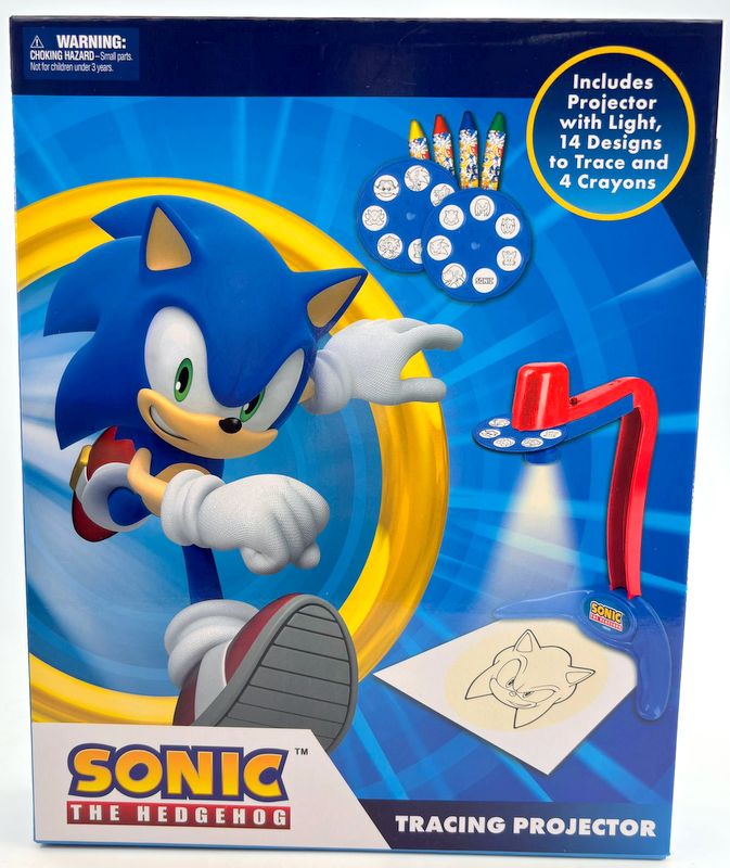 Прожектор За КопиранеСъс Светлина Пастели И 2 Диска Със Соник 31Х25Х5