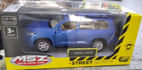 Метален Точен Модел Кола 1:32 Lexus Lx570 Засилване С Издърпване Назад Отваряеми Врати И Капак Julia