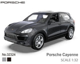 Метален Точен Модел Кола 1:32 Porsche Cayenne S Засилване С Издърпване Назад Отваряеми Врати И Капак Julia