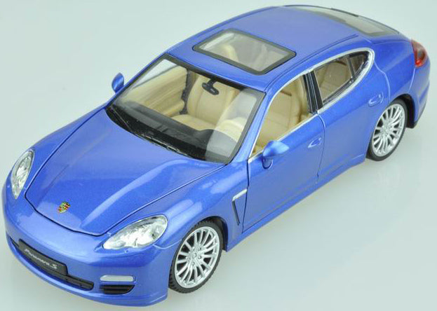 Метален Точен Модел Кола 1:24 Porsche Panamera S С Отваряеми Врати Преден Капак И Багажник Julia