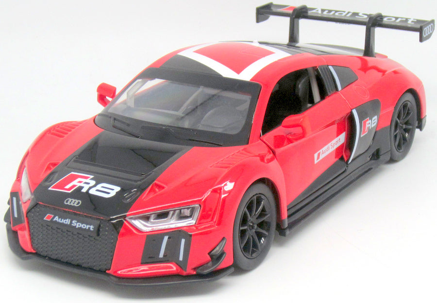 Метален Точен Модел Кола 1:24 Audi R8 Lms С Отваряеми Врати Преден Капак И Багажник Julia