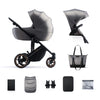 Prime 2 Бебешка Количка 2в1 Shadow Grey Kinderkraft