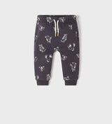 1.509 Панталон Трико Щампи Червен 24 --- BebeMama