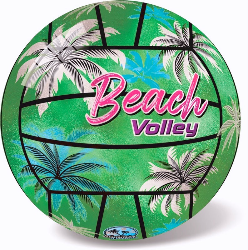 Топка Плажен Волейбол 21 См Палмови Дървета Перла 180 Гр