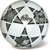 Minge de fotbal argintie 23 cm 360 g