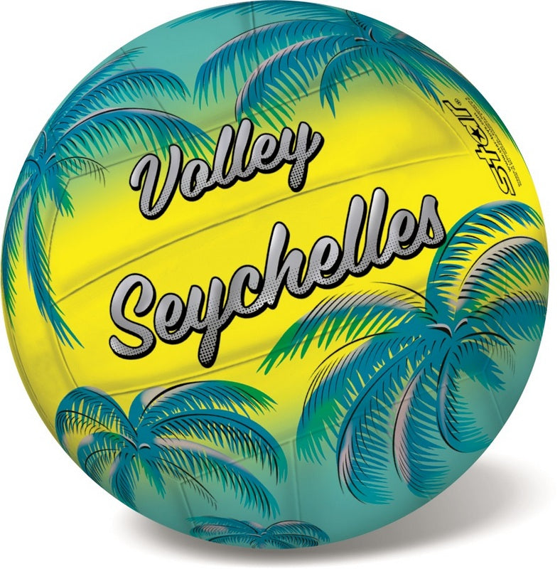 Топка Плажен Волейбол Сейшели 3 Цвята Флуорисцентна 21См 260 Гр