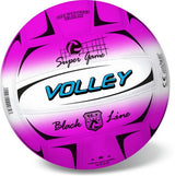 Топка Плажен Волейбол 21 См Черна Линия 250 Гр