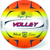 Minge de volei pe plajă 21 cm linie neagră 250 gr