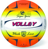 Топка Плажен Волейбол 21 См Черна Линия 250 Гр