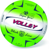 Топка Плажен Волейбол 21 См Черна Линия 250 Гр