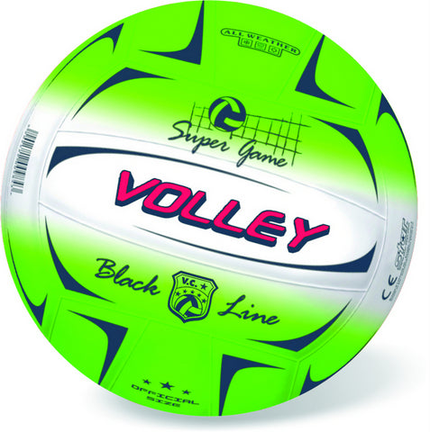 Топка Плажен Волейбол 21 См Черна Линия 250 Гр