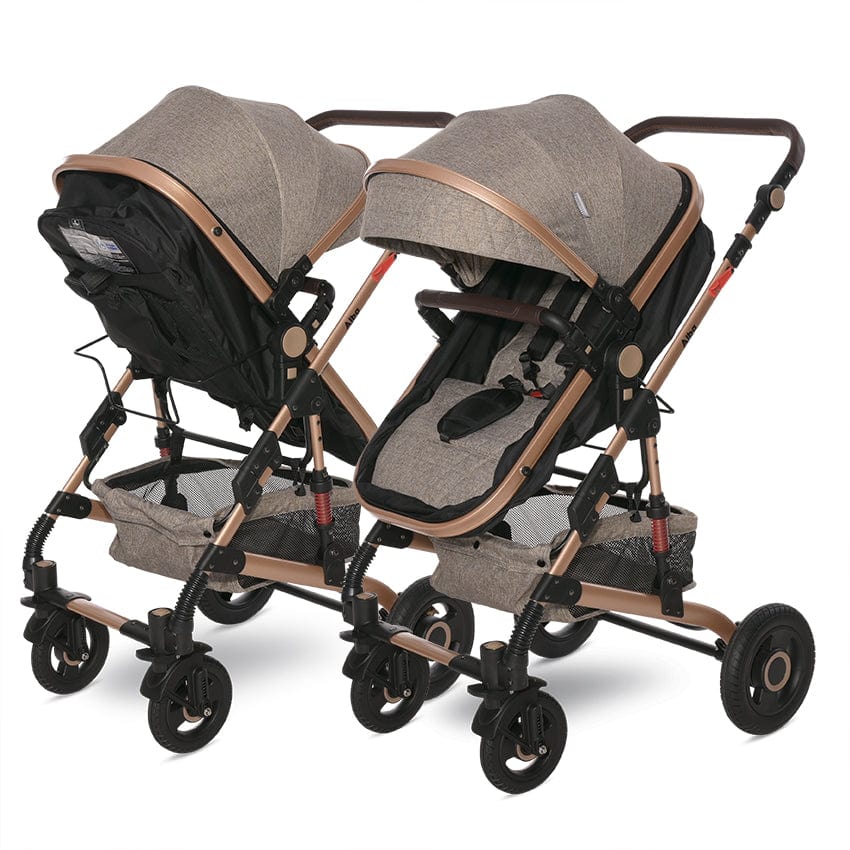 Cărucior Alba Premium Pearl Beige+Adaptoare