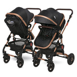 Cărucior Alba Premium Negru+Adaptoare