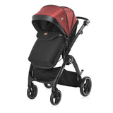 Cărucior electric Adria Negru și Roșu