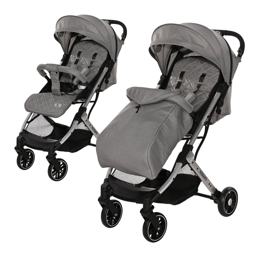 Babakocsi Fiorano Dolphin Grey+lábzsák Lorelli Classic
