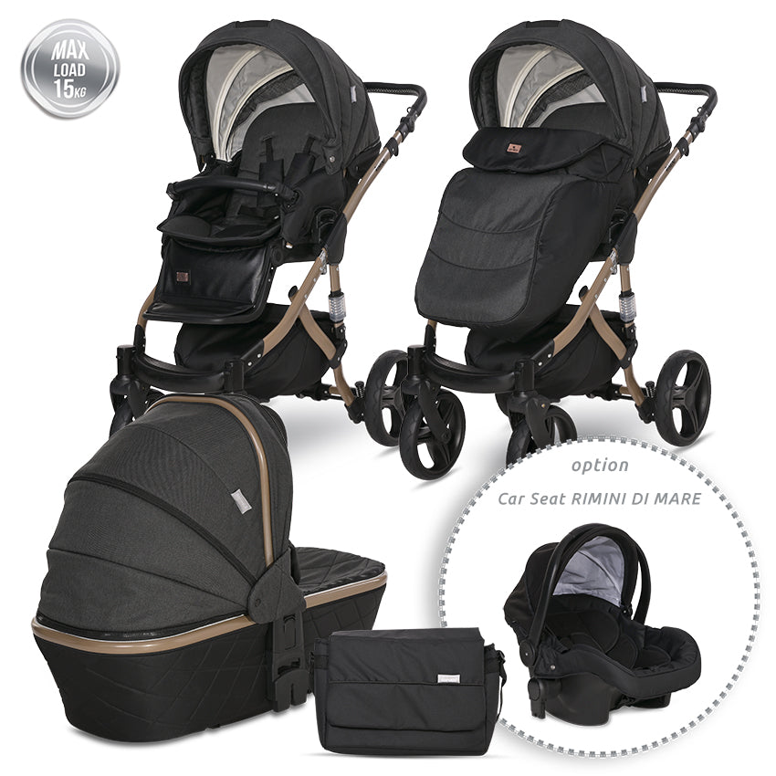 Д.количка Rimini Black Lorelli Premium